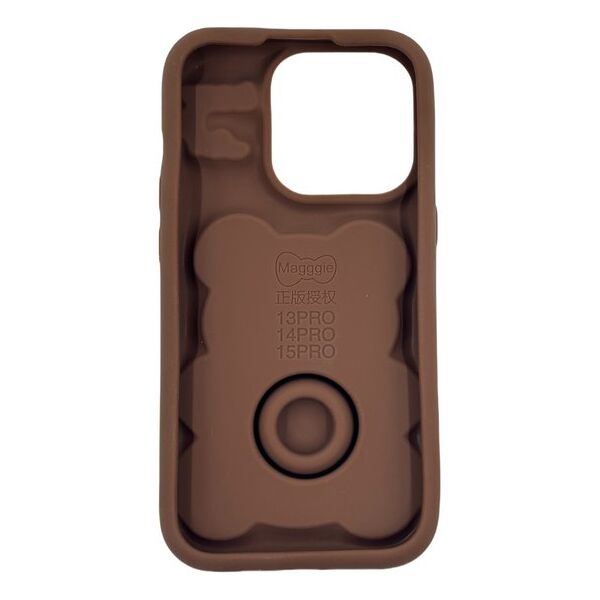 ETUI CASE 3D BEAR Z UCHWYTEM IPHONE 13 PRO standard