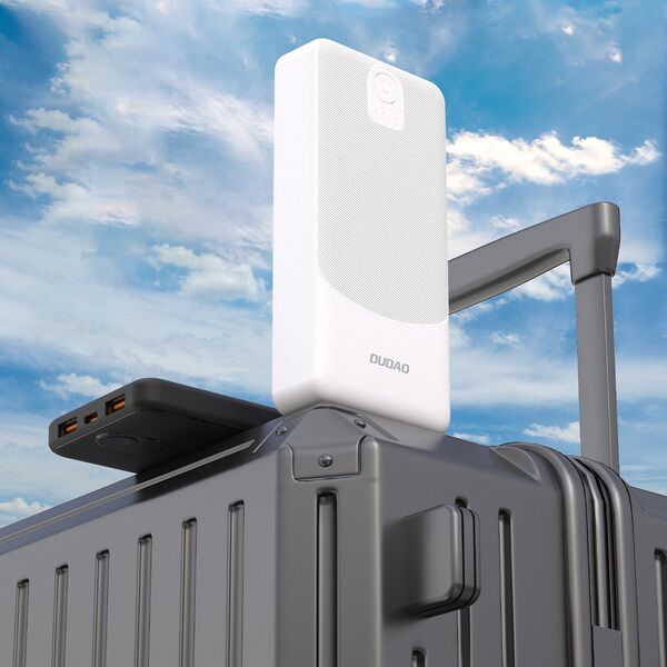 Dudao K10 powerbank 10000mAh 10 Watt Hvid