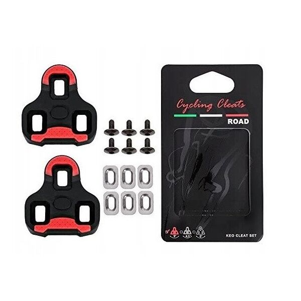 Look Keo cleats for pedals, 9deg