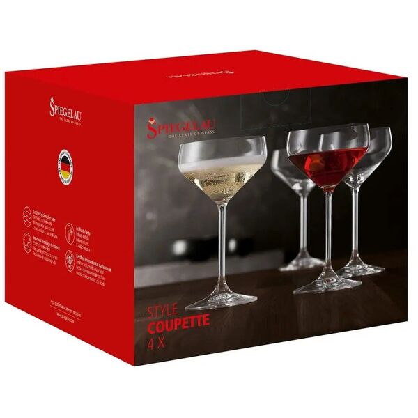 Spiegelau Lifestyle Coupette glass, 4 pcs