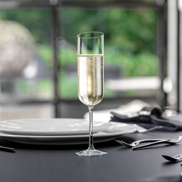 Villeroy & Boch NewMoon champagne glass, set of 4
