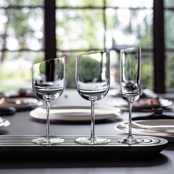Villeroy & Boch NewMoon champagne glass, set of 4