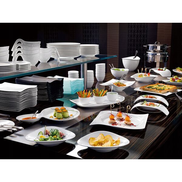 Villeroy & Boch Vapiano trio bowl set, 6 pieces, white