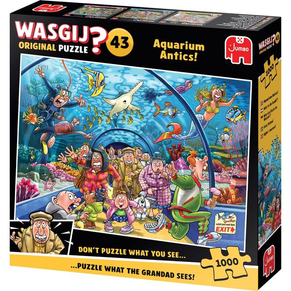 Wasgij - Original 43: Aquarium Antics (1000 pieces) /Puzzles