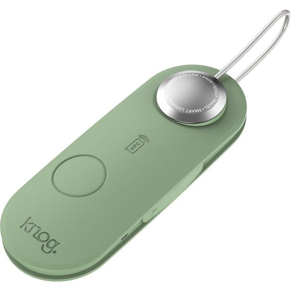 Knog Scout Travel anti-theft alarm and locator, Apple iOS, green