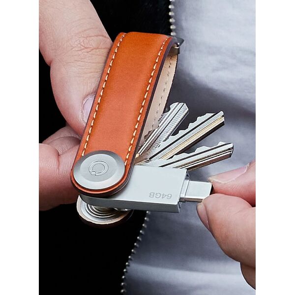 Orbitkey USB-C keyring flash drive, 64 GB