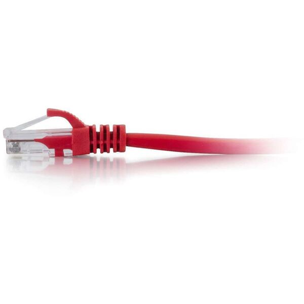 C2G 3m Cat6 Booted Unshielded (UTP) Network Patch Cable - Red, 3 m, Cat6, U/UTP (UTP), RJ-45, RJ-45, Red