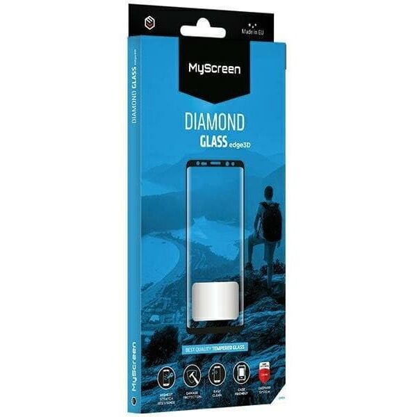 Szklo hartowane MyScreen DIAMOND GLASS    edge3D do Realme 14 Pro czarny