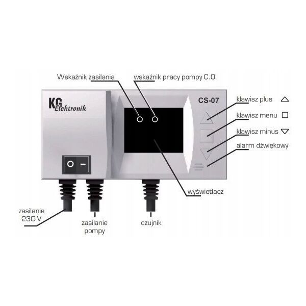 Diamond sterownik pompy C.O. LED 230V ST-02