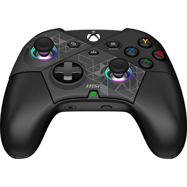 MSI FORCE PRO W CONTROLLER Czarny USB 2.0 Gamepad Analogowa/Cyfrowa Android, PC, Xbox One S, Xbox One X, Xbox Series S, Xbox Series X
