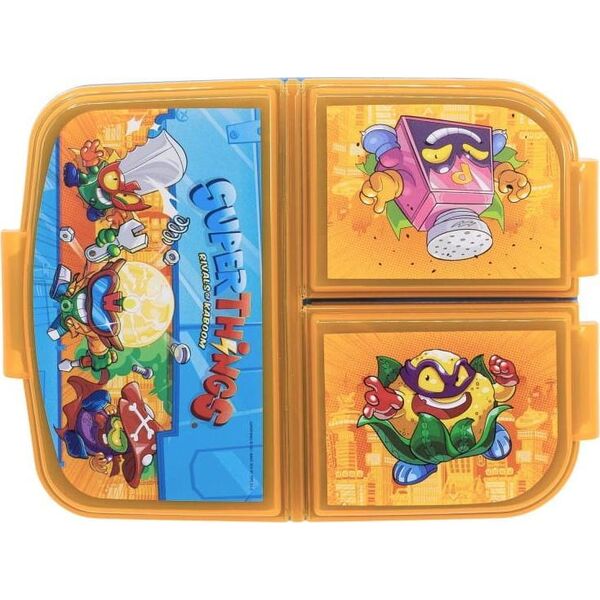 Stor Śniadaniówka pojemnik lunchbox 3 komory Super Things