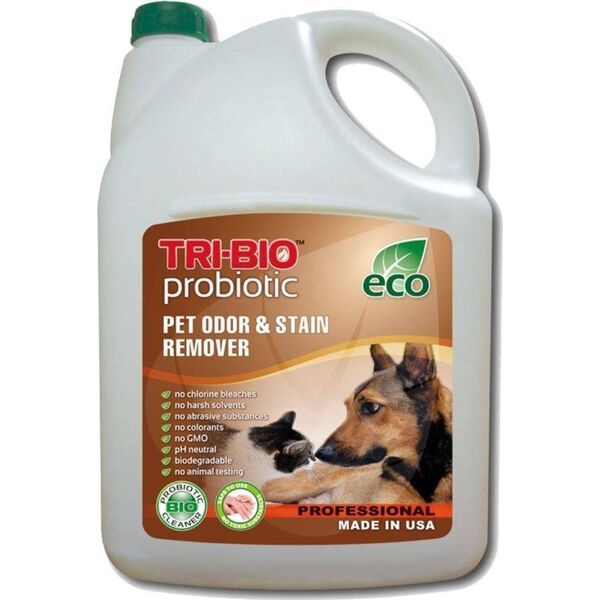 Tri-Bio TRI-BIO, Probiotyczny Środek Usuwający Nieprzyjemne Zapachy Zwierząt i Odplamiacz 2w1, 4,4L
