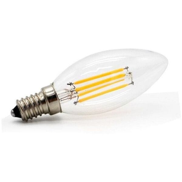 ΛΑΜΠΑ LED C35 4W E14 830 FL 470LM 15KH