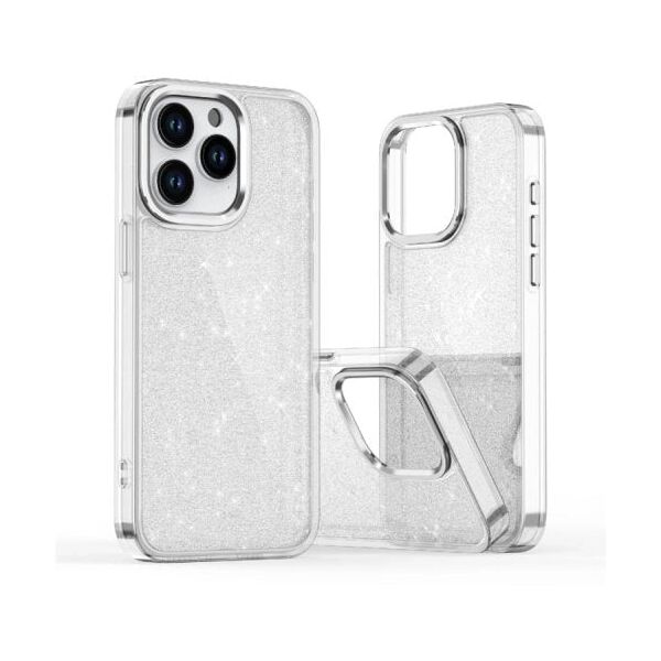 Θήκη με γκλίτερ Glitter Case για iPhone 16e - διάφανη