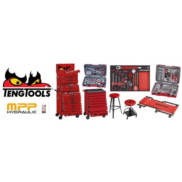 Σετ εναλλάξιμων άκρων Teng Tools TJ1429