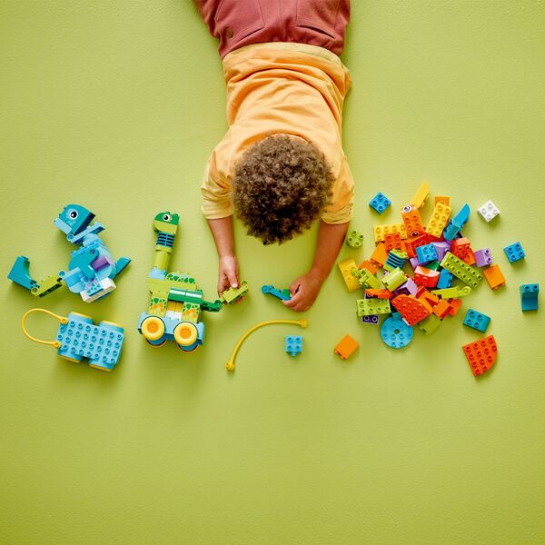 Duplo 3 w 1 Dinozaury na kółkach (10451)
