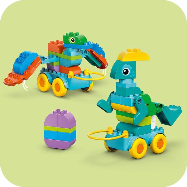 Duplo 3 w 1 Dinozaury na kółkach (10451)