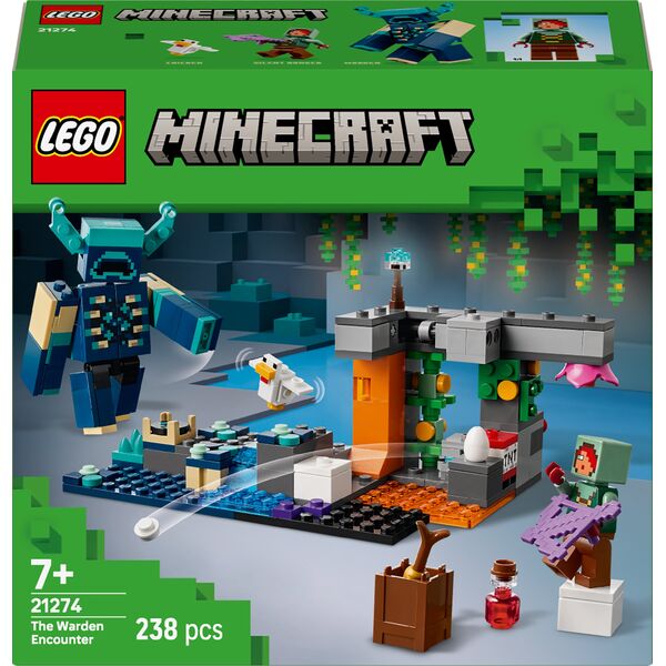 Minecraft Spotkanie ze strażnikiem (21274)