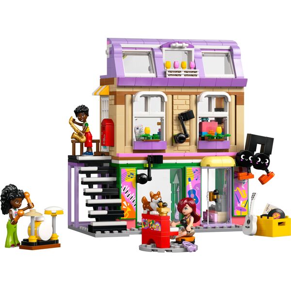 LEGO Friends Sklep muzyczny i mieszkanie (42653)