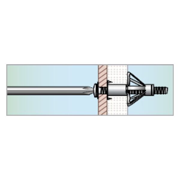 DRYWALL ANCHOR GKP M5X71MM SAM5S 4PCS