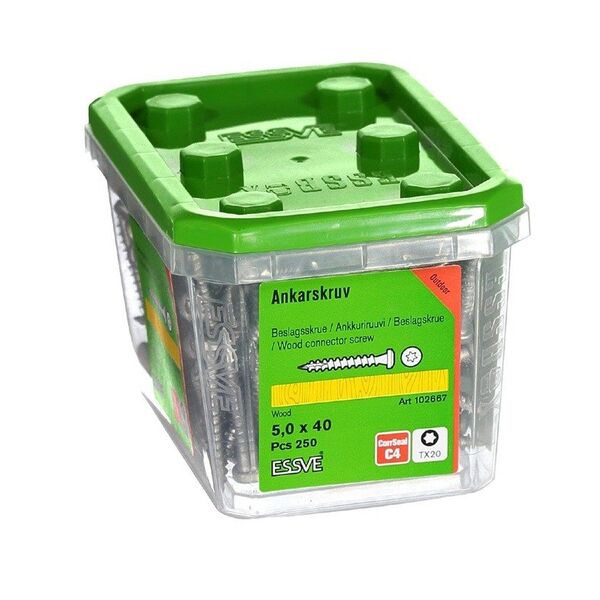 WOODCONNECT SCREW5,0X40(250)