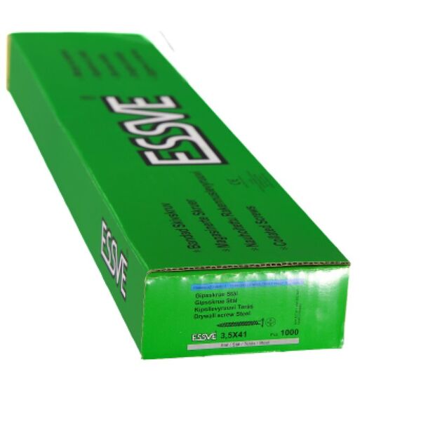 SCREW DRYW STEEL JOISTS 3.5X41MM 1000PC