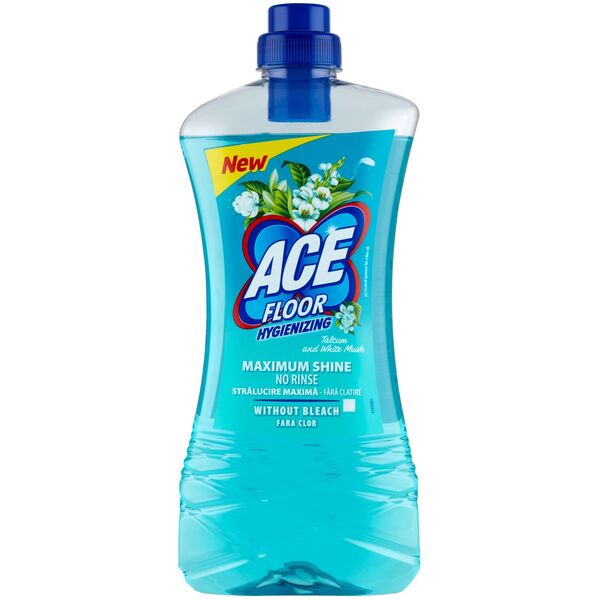 FLOOR CLEANER ACE TALCUM_WHITE MUSK 1L