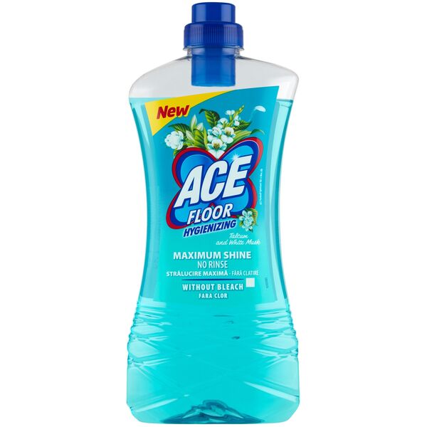 FLOOR CLEANER ACE TALCUM_WHITE MUSK 1L