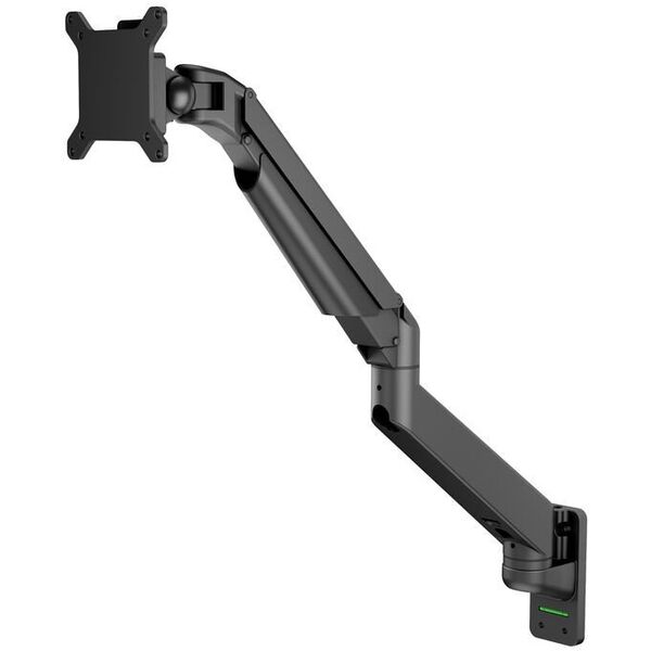 Multibrackets M VESA Gas Lift Arm Wall Single Juodas, Screws, 10 kg, 38.1 cm (15"), 81.3 cm (32"), 100 x 100 mm, Juodas