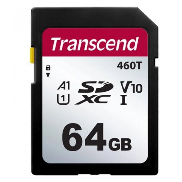 TRANSCEND 64GB SD Card�A1 U1/V10 3D TLC BiCS5