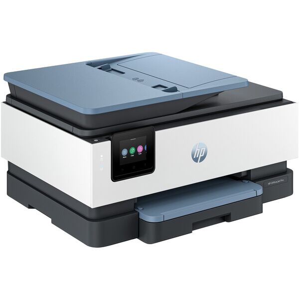 HP Officejet Pro 8125e All-in-One - Multifunktionsdrucker - Farbe - Tintenstrahl - Legal (216 x 356 mm) (Original) - A4/Legal (Medien) - bis zu 12 Seiten/Min. (Kopieren) - bis zu 20 Seiten/Min. (Drucken) - 225 Blatt - USB 2.0, Wi-Fi(ac), LAN - dunkle