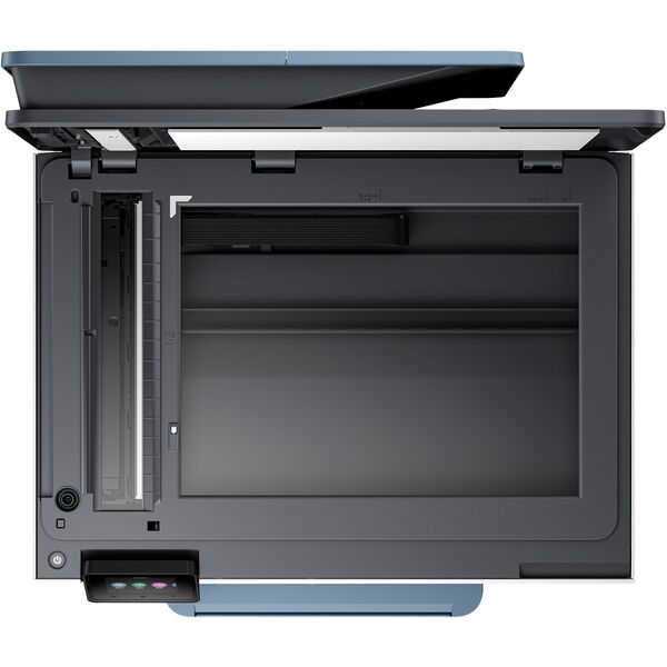 HP Officejet Pro 8125e All-in-One - Multifunktionsdrucker - Farbe - Tintenstrahl - Legal (216 x 356 mm) (Original) - A4/Legal (Medien) - bis zu 12 Seiten/Min. (Kopieren) - bis zu 20 Seiten/Min. (Drucken) - 225 Blatt - USB 2.0, Wi-Fi(ac), LAN - dunkle