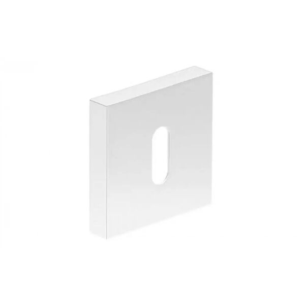 DOOR KEYHOLE SQUARE WHITE QUBIK