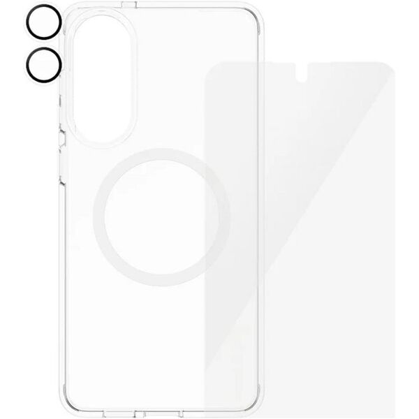 Σετ προστασίας CARE by PanzerGlass Flagship 3 σε 1 Θήκη+Γυαλί+Φακός για Samsung Galaxy S25 Edge