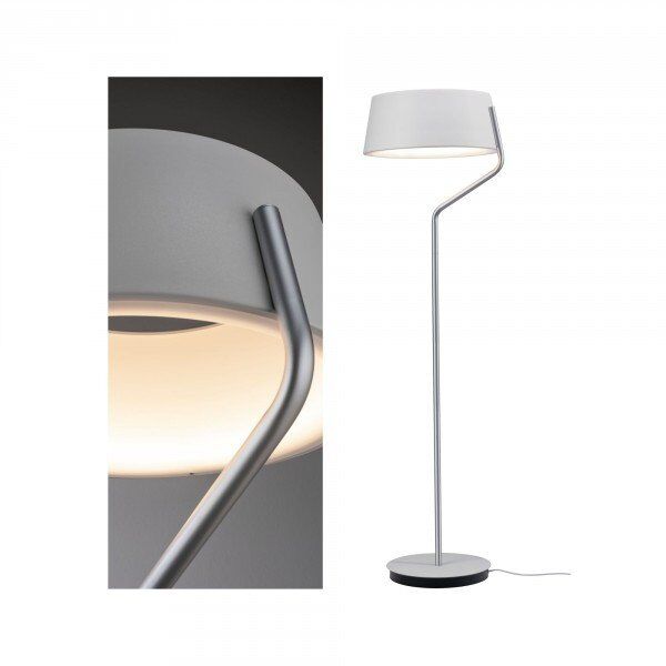 Φωτιστικό δαπέδου BELAJA LED DIM 22W 1250lm 2700K 230V λευκό / ματ χρώμιο / μέταλλο