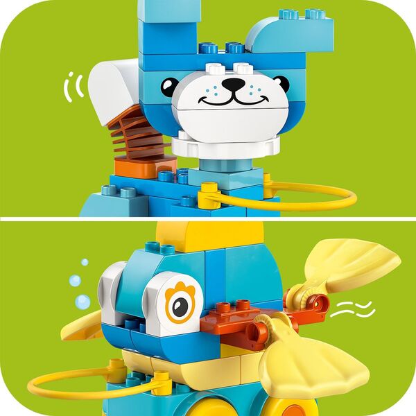 Duplo 3 w 1 Zwierzątka na kółkach (10448)