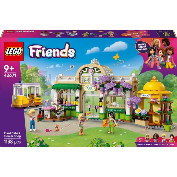 LEGO Friends Zielona kawiarnia i kwiaciarnia (42671)