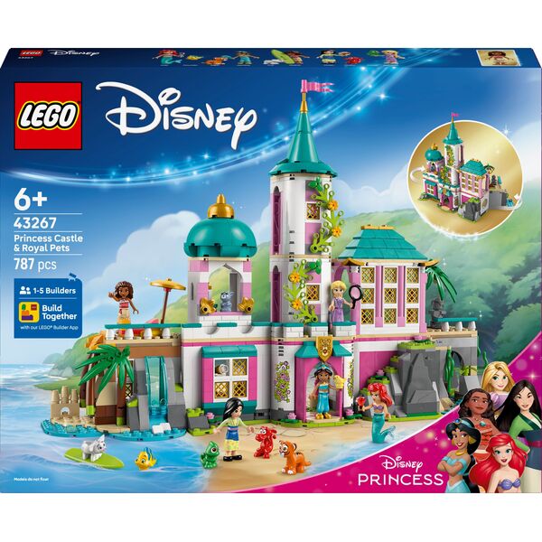 Disney Zamek księżniczek i królewskie zwierzaki (43267)