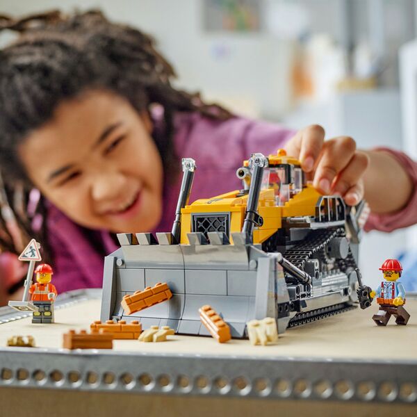 LEGO City Żółty buldożer (60466)