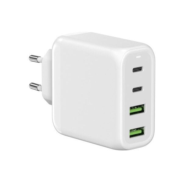 Allnet Z ALLNET Ersatznetzteil QC USB-C PD GaN Τροφοδοτικό Netzteil68Watt 2x USB Type-A QC 2x USB Type-C**EU PLUG** 13691885 4038816125484