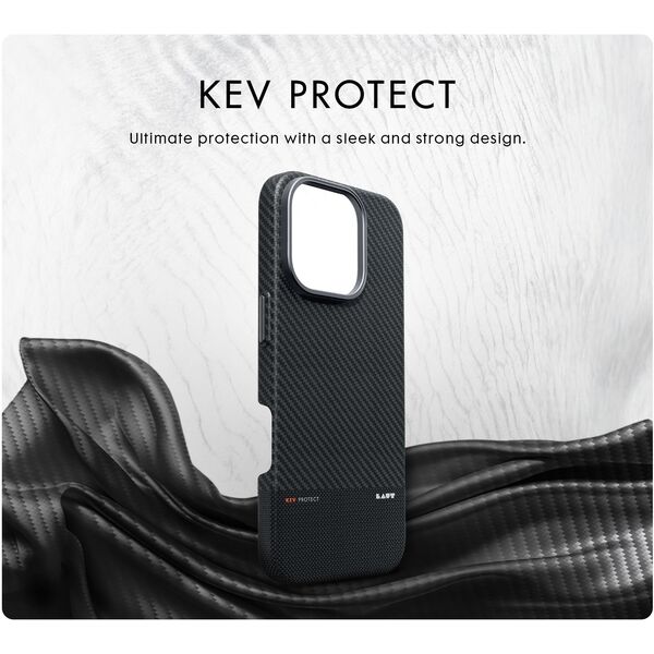 Laut Kev Protect - obudowa ochronna do iPhone 16 Pro (black)