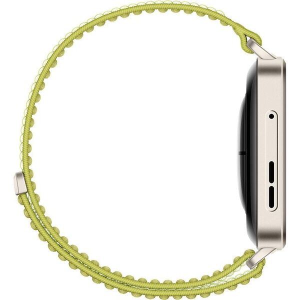 Huawei Watch FIT4 Pro, 3D Woven Žalias Strap, Titanium Body, Seiya-B29