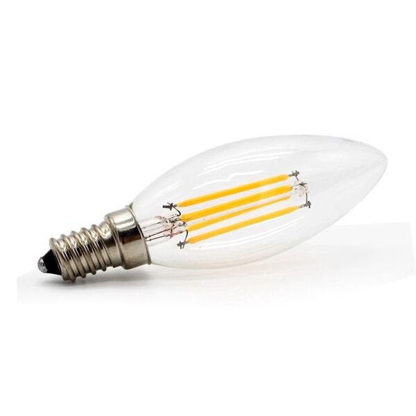 ΛΑΜΠΑ LED B35 2W E14 2700K 250LM FILAM