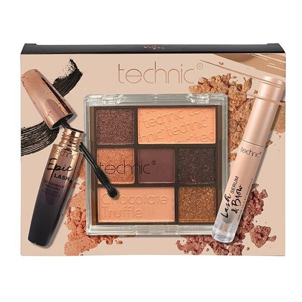 Σετ μακιγιάζ ματιών Technic Chocolate Truffle
