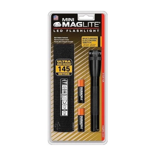 Maglite Mini AA Taschenlampe schwarz