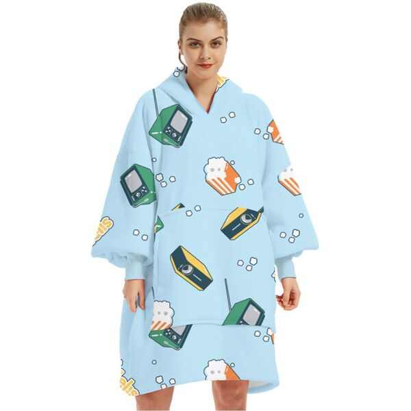 Šilelis sweater blanket Blue