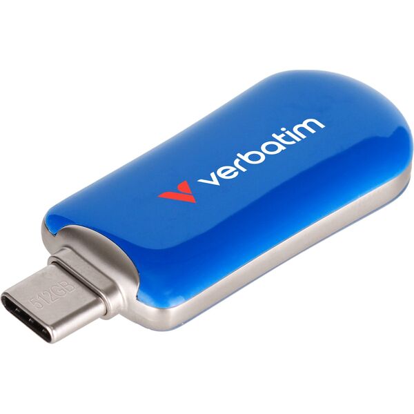 Verbatim Plectra Blue      512GB USB-C Flash Drive          30235
