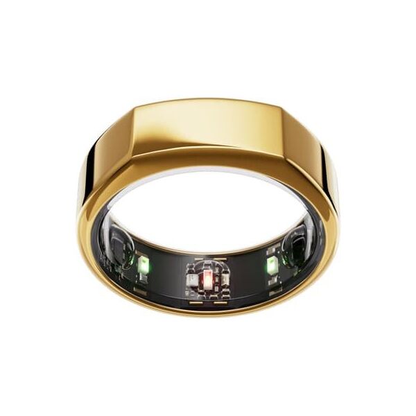 Oura Ring Gen3 Heritage smart ring, size 10, Gold