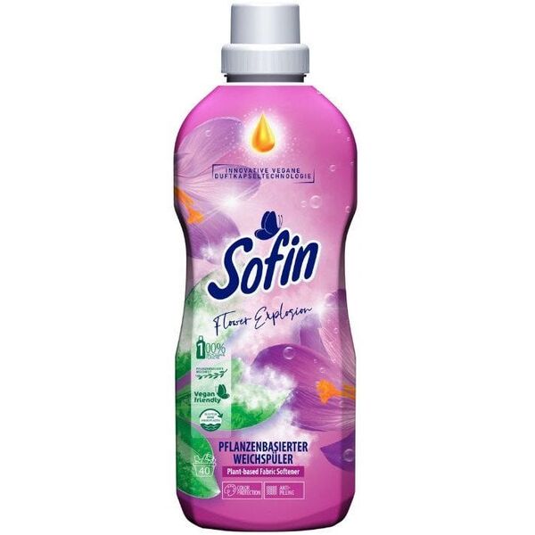 SOFTENER FAB SOFIN FLOWER EXPLOSION 0.8L