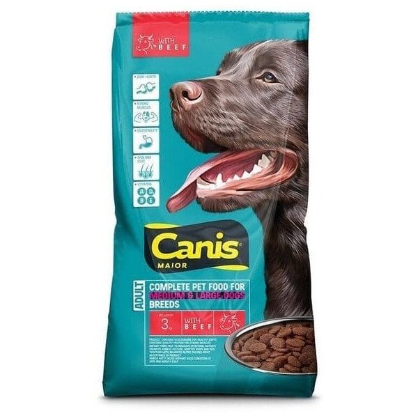 DOG FOOD CANIS MAJOR BEEF TASTE 3KG